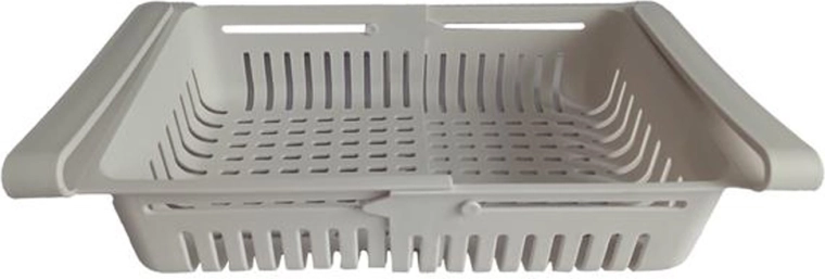 Kihúzható műanyag hűtőszervező 28,5 × 16,2 × 7,5 cm