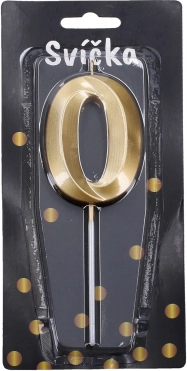 Arany szám 0 partis gyertya