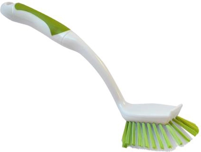 TORO ovális mosogatókefe, fehér–zöld