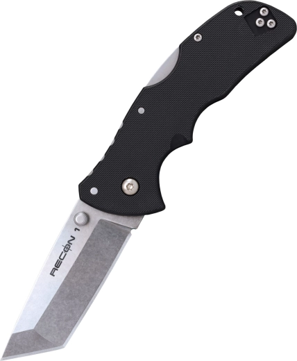 Cold Steel Mini Recon 1 Tanto zsebkés 7,3 cm, fekete, Griv-Ex