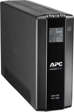 APC Back-UPS Pro 1300VA tartalék tápegység AVR-rel és LCD-vel, 8× C13