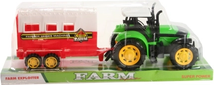 Lendkerekes traktor ló szállítókocsival