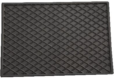 Gumiszőnyeg 30 × 40 cm, fekete