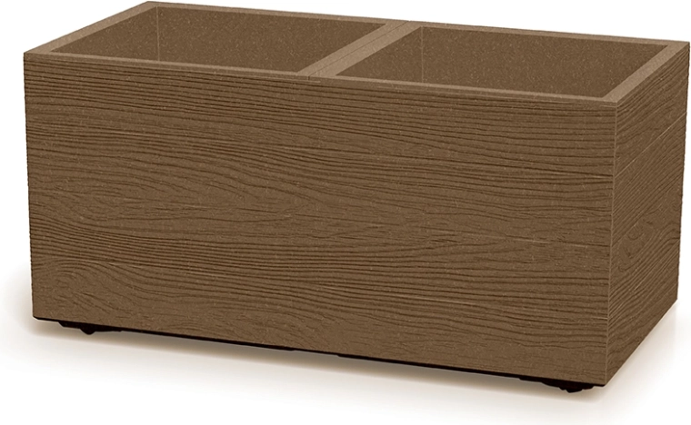 Madera Case Eco Wood virágláda 77 cm – naturo ECO természetes megjelenés