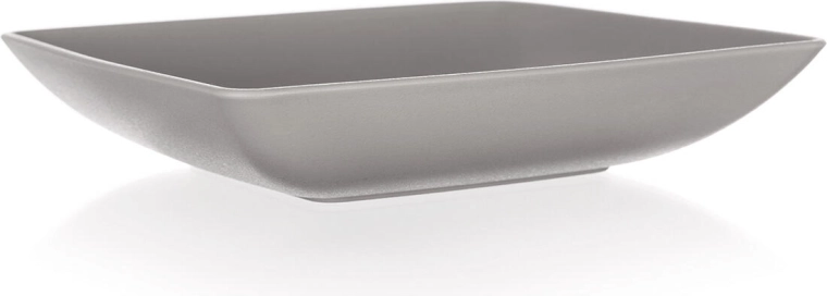 Mély, négyzet alakú tányér 17,5 × 17,5 cm, műanyag, LATTE CULINARIA