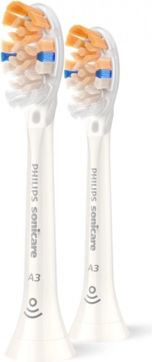 Philips Sonicare A3 Premium All‑in‑One pótfej, 2 db, fehér