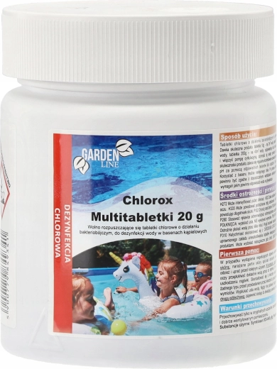 CHLOROX multitabletták úszómedencéhez 20 g, 400 g