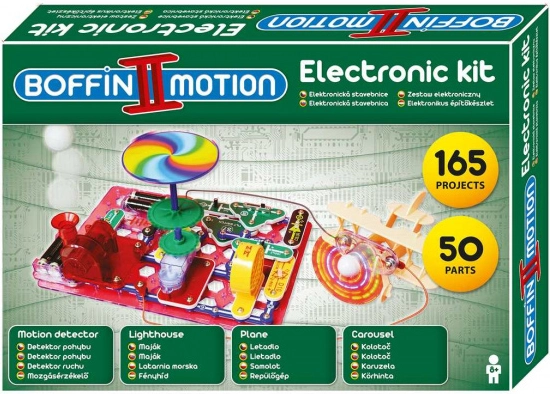 BOFFIN II Motion elektronikus építőkészlet