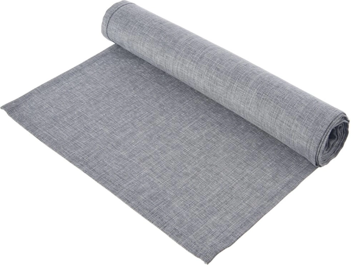 Asztali futó poliészterből 160 × 30 cm, világosszürke