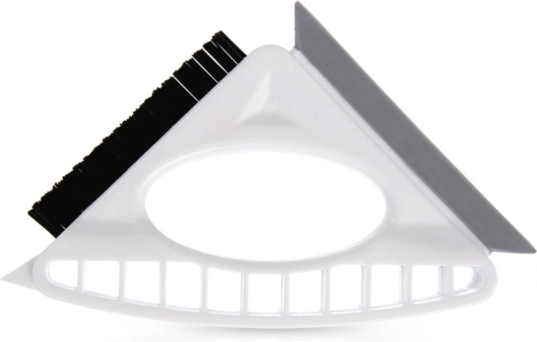 Multifunkciós tisztítókefe 3 az 1-ben kaparóval és lehúzóval 19,5 × 2 × 12 cm