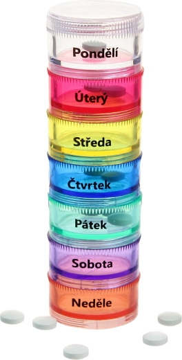 7 napos gyógyszeradagoló hétfőtől vasárnapig