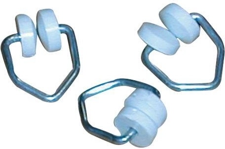 T típusú függönyfutó fém sínekhez (25 db)