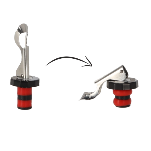 Pattintós palackzár szilikon tömítéssel