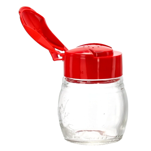 Üveg fűszertartó 80 ml, vegyes színek