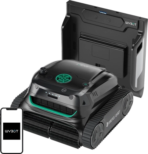 Vezeték nélküli robot medencetisztító WYBOT S2 Pro víz alatti töltéssel