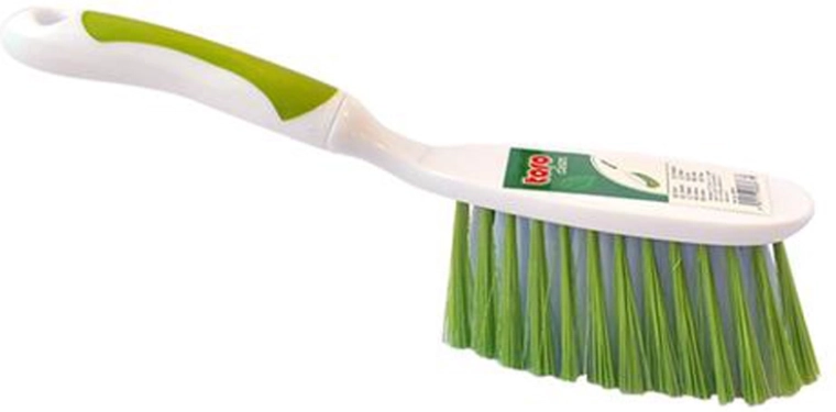 Zöld–fehér TORO kéziseprű