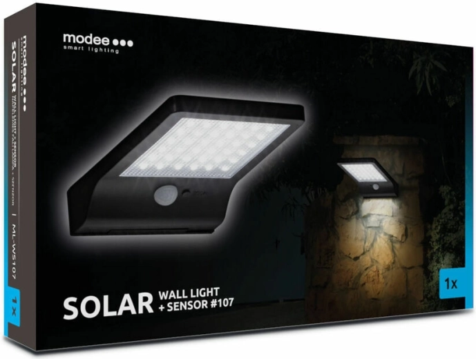 MODEE Smart Lighting 107 fali napelemes lámpa mozgásérzékelővel