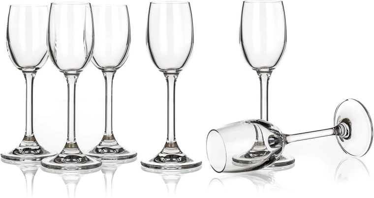 Leona 60 ml likőrös pohár – 6 darabos szett