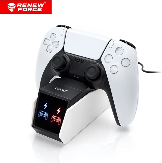 Töltőállomás PlayStation 5 DualSense kontrollerekhez