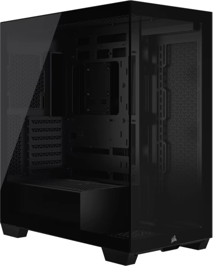 Számítógépház 3500X TG Mid-Tower Fekete