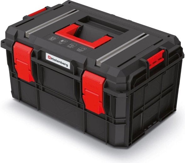 Kistenberg X BLOCK TECH szerszámos koffer, 546 × 380 × 307 mm, fekete