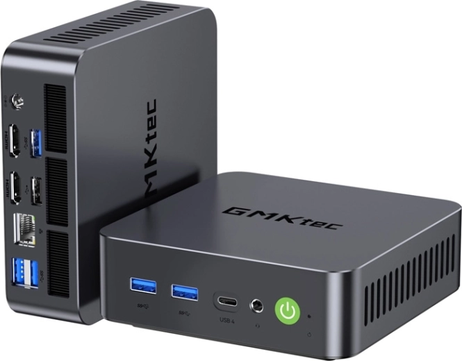 Mini PC GMKtec K17, Intel Core Ultra 5 226V, 16 GB RAM, 1 TB SSD és Windows 11 Pro