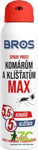 Szúnyog- és kullancsriasztó spray 90 ml MAX BROS