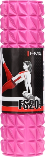 HMS FS205 masszázs habhenger 45 cm rózsaszín