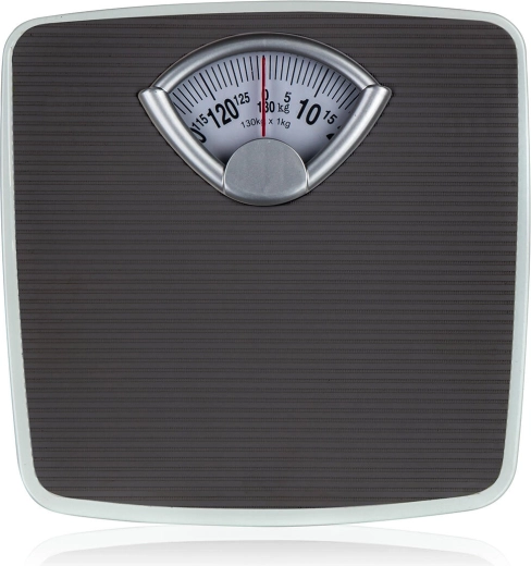 Személyi mechanikus mérleg 130 kg – fekete