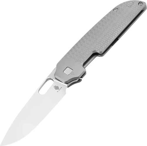 Kizer Varatas titán zsebkés 8,3 cm Stonewash, szürke