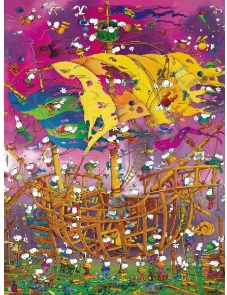 HEYE Puzzle Mentse meg a hajót 1500 darabos