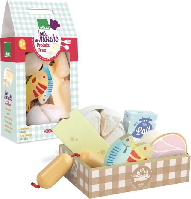 Vilac fa friss élelmiszer készlet