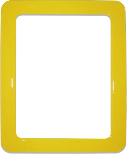 Mágneses öntapadó keret 19,0 x 23,8 cm méretben – sárga