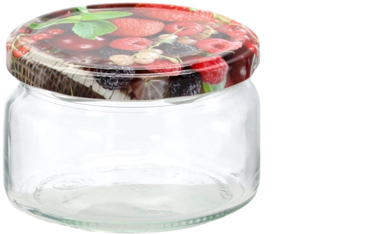 250 ml-es üveg csavaros tetővel, fi 82 (8 db-os csomag)