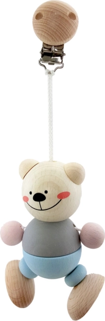 Hess játék klipsszel Mackó