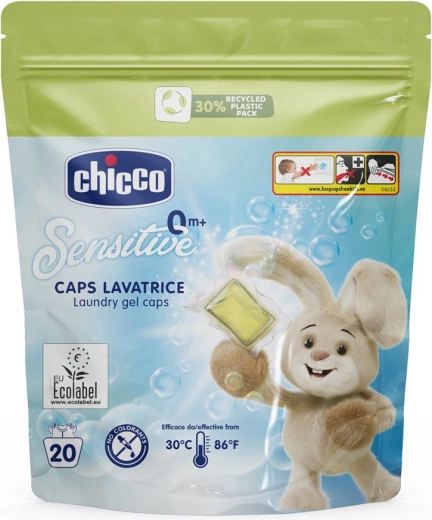 Chicco Baby Sensitive mosókapszula gyermekruhákhoz 20 db