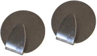 TORO rozsdamentes akasztók, 2 darabos készlet