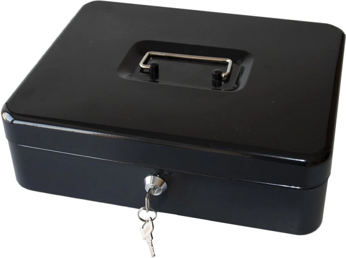 Hordozható kézi pénzkazetta 300 × 240 × 90 mm