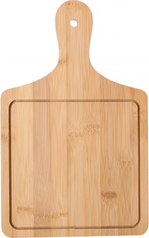 Fa pizzasütő deszka - négyzet alakú, kicsi