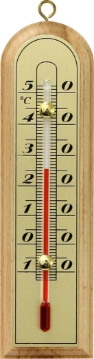 Beltéri fa hőmérő 43 × 150 mm