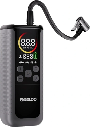 GOOLOO GT160 dupla autókompresszor powerbankkal – 1 db