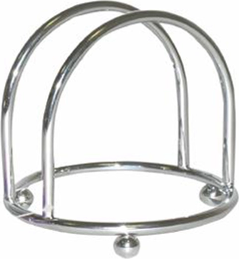 Krómozott fémből készült szalvétatartó Patkó 10,4 × 12 cm