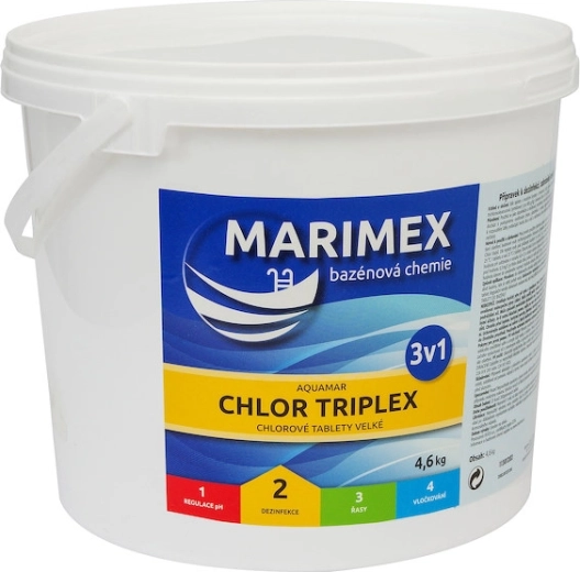 Marimex Chlor Triplex lassan oldódó tabletták 4,6 kg