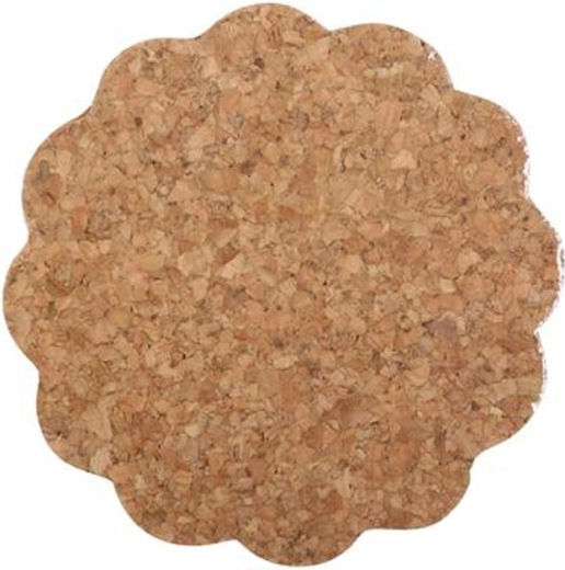 TORO parafa poháralátétek, virág alakú, 6 db, 9,5 cm