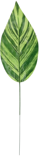 12 darabos mesterséges zöld ágacska készlet 48 × 12 cm