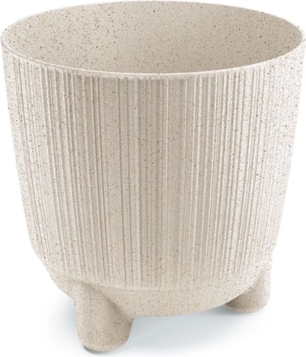 Ryfo N Eco Wood virágtartó 16,8 cm fehér