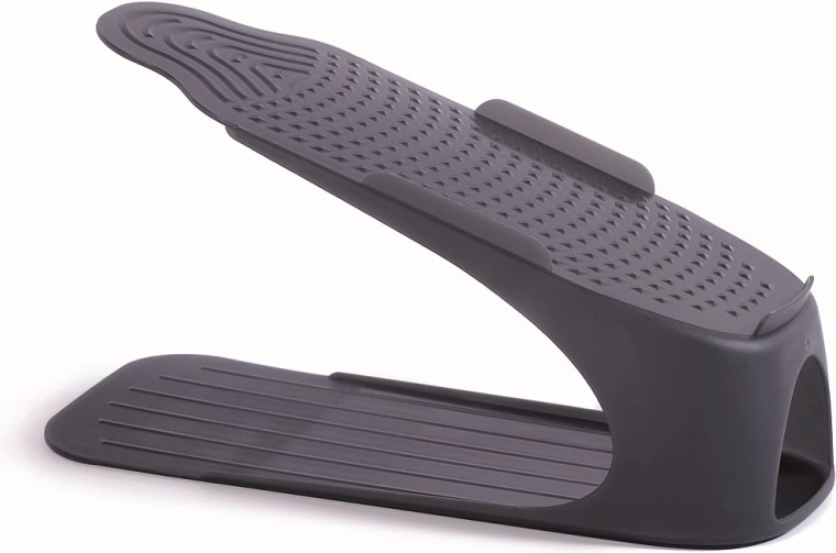 Prosperplast Spacyshoe cipőrendező, antracit, 4 darabos készlet