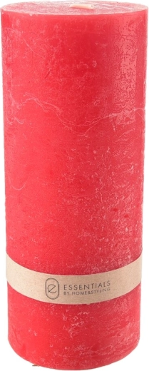 Piros dekoratív gyertya 390 g