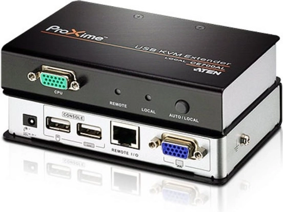 USB VGA KVM hosszabbító Cat 5-ön keresztül - 1 db