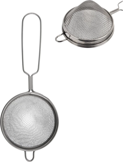 Rozsdamentes dupla konyhai szűrő 7 cm